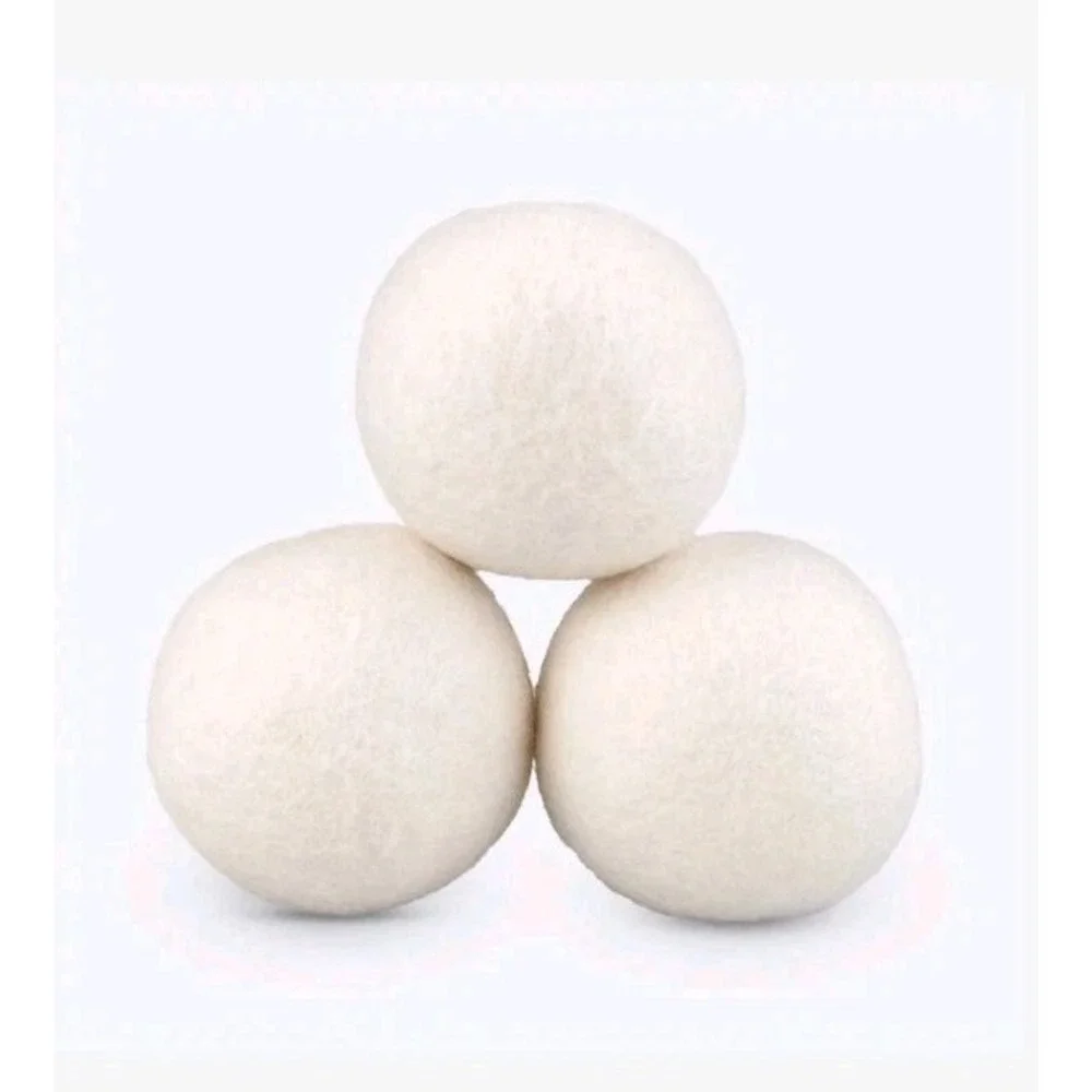 NEW Norwex Fluff & Tumble Dryer Balls Wool Pack of 3